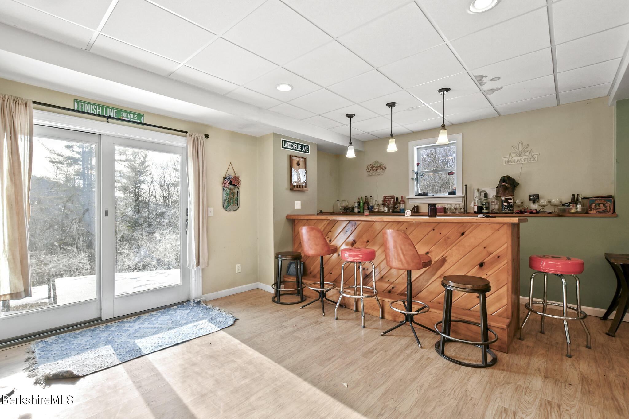 41 S Road Peru, MA 01235 - Photo 26 of 45 Family Room with Bar