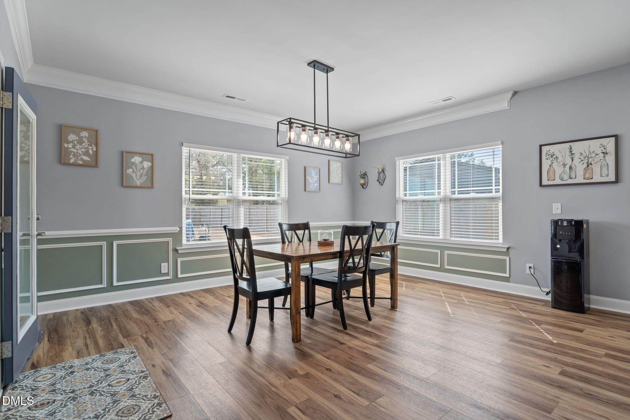 9405 Whitley Road Bailey, NC 27807 - Photo 18 of 51 a view of a dining room with furniture window and wooden floor