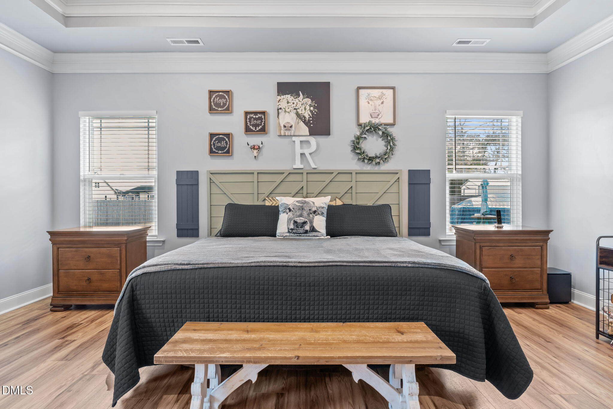 9405 Whitley Road Bailey, NC 27807 - Photo 23 of 51 a bedroom with a bed a table and chair