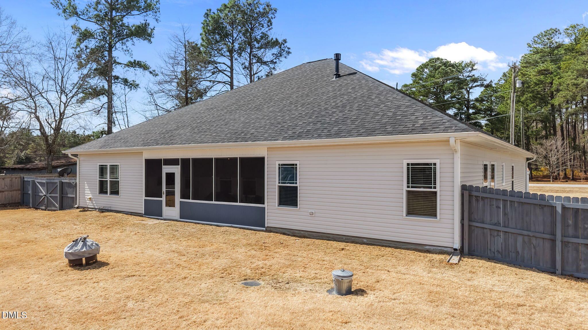 9405 Whitley Road Bailey, NC 27807 - Photo 42 of 51 a view of a house with a yard covered in snow