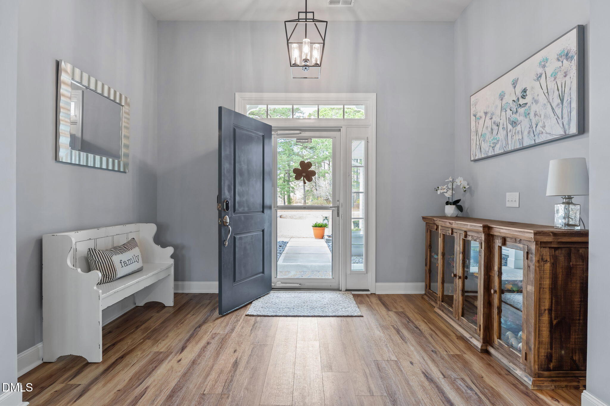 9405 Whitley Road Bailey, NC 27807 - Photo 9 of 51 a view of an entryway with wooden floor