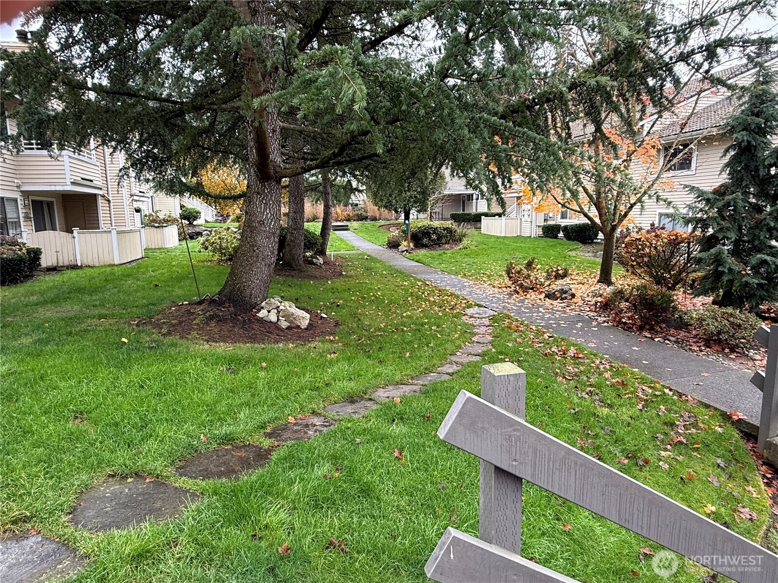 21301 52nd Avenue West, Unit B112 Mountlake Terrace, WA 98043 - Photo 16 of 17 a view of a yard with a tree