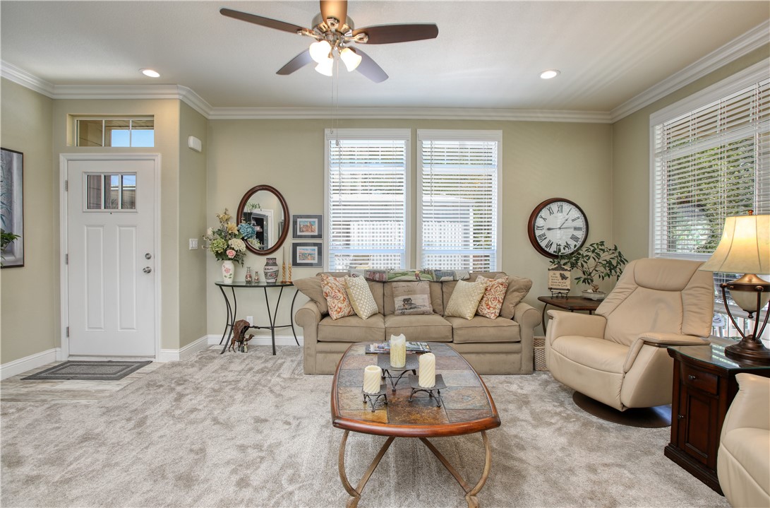 950 Huasna Road, Unit 37 Arroyo Grande, CA 93420 - Photo 11 of 43 Light filled living room with luxurious carpet.