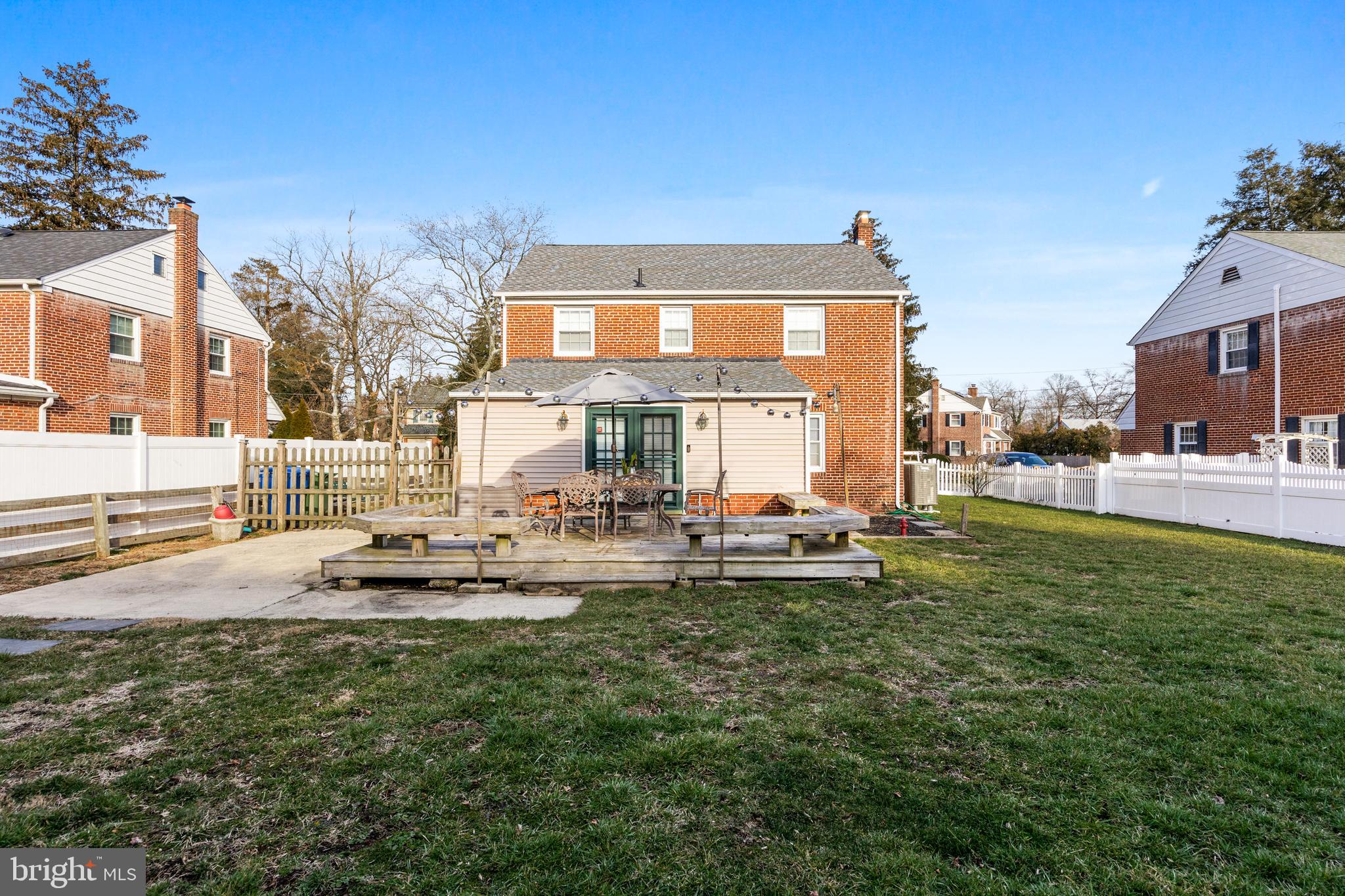 132 Merion Road Cherry Hill, NJ 08002 - Photo 32 of 40 VIEW FROM BACK OF PROPERTY