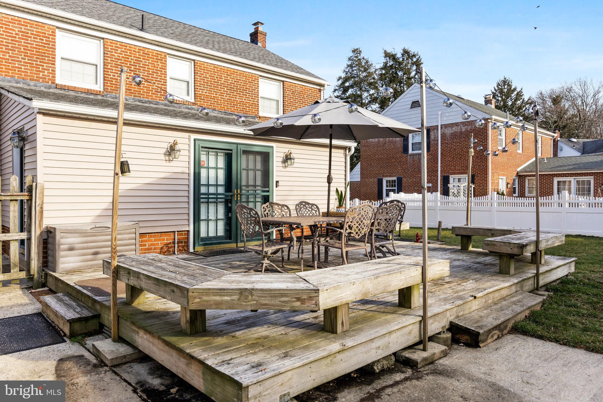 132 Merion Road Cherry Hill, NJ 08002 - Photo 34 of 40 OVERSIZED BACK DECK