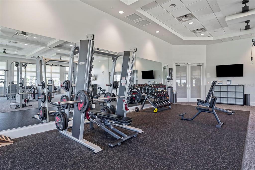 14812 Lyla Terrace Lakewood Ranch, FL 34211 - Photo 57 of 65 a view of a room with gym equipment