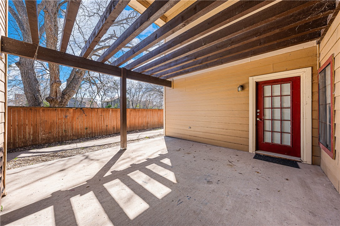 2410 2nd Street South Waco, TX 76706 - Photo 32 of 36 a view of a backyard of a house