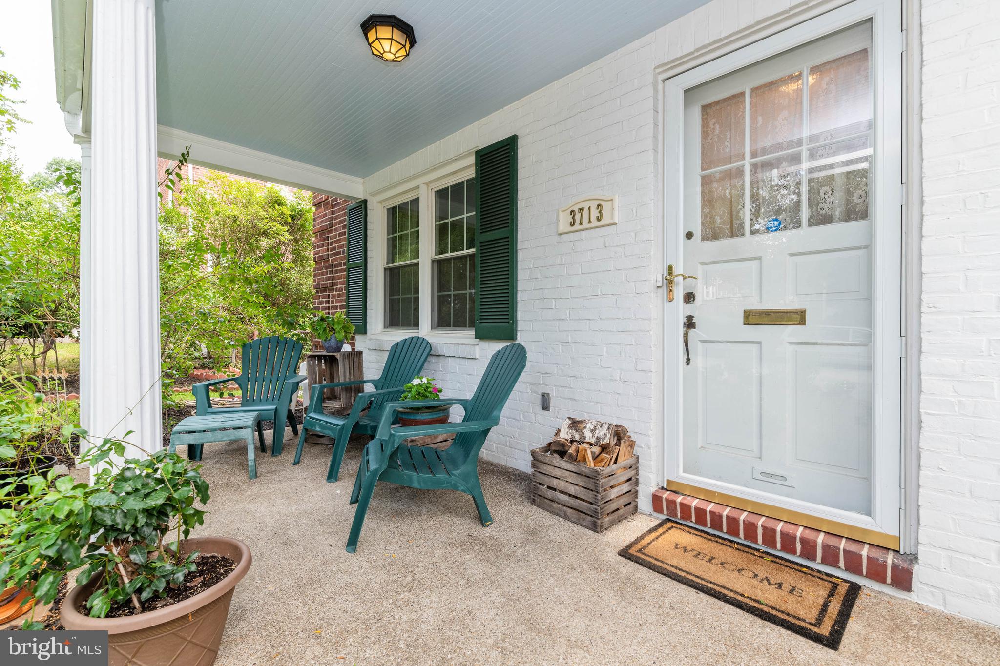 3713 Delverne Road Baltimore, MD 21218 - Photo 3 of 39 Enjoy Fall Evenings on the Covered Front Porch