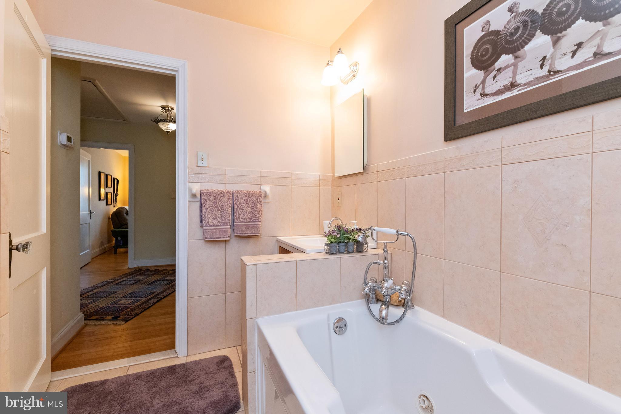 3713 Delverne Road Baltimore, MD 21218 - Photo 23 of 39 Updated Hall Bath