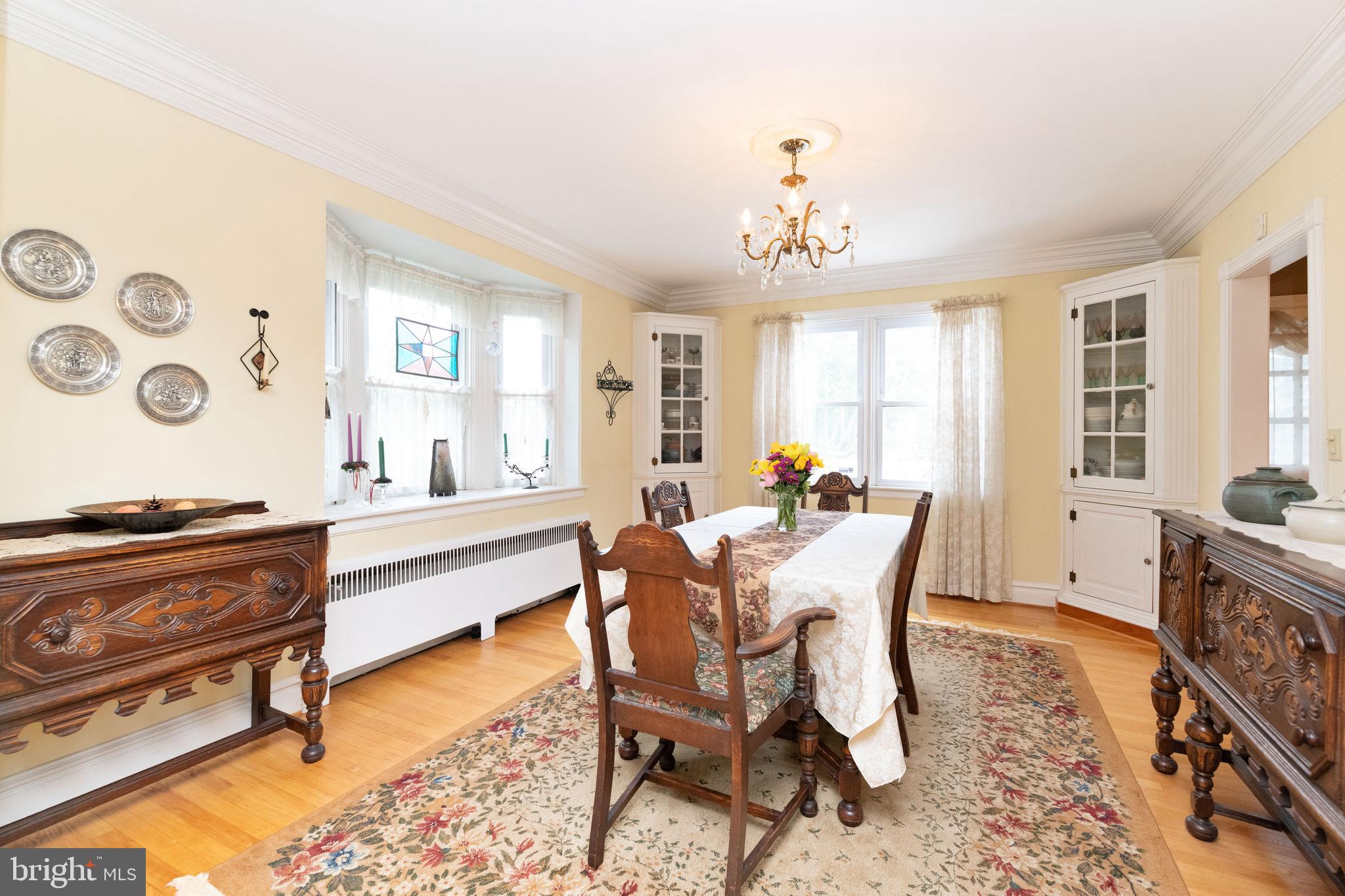 3713 Delverne Road Baltimore, MD 21218 - Photo 7 of 39 Sun-Filled Dining Room with Bay Window