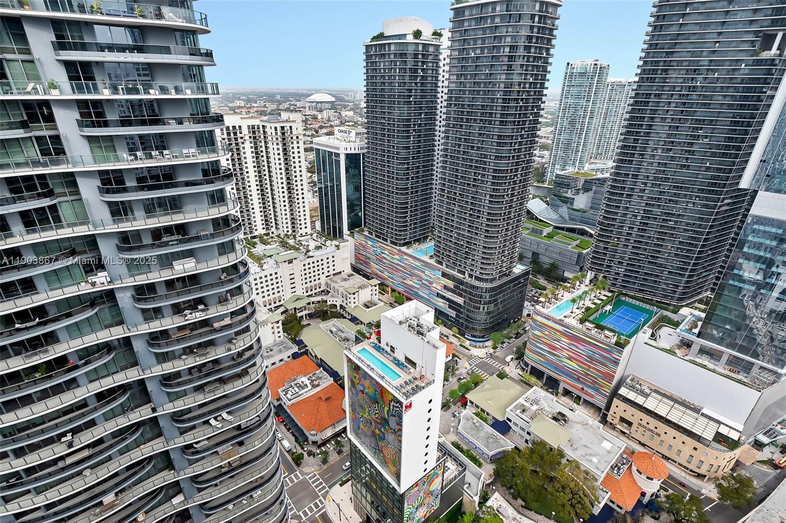 1010 Brickell Avenue, Unit 4309 Miami, FL 33131 - Photo 24 of 30 a city view with tall buildings