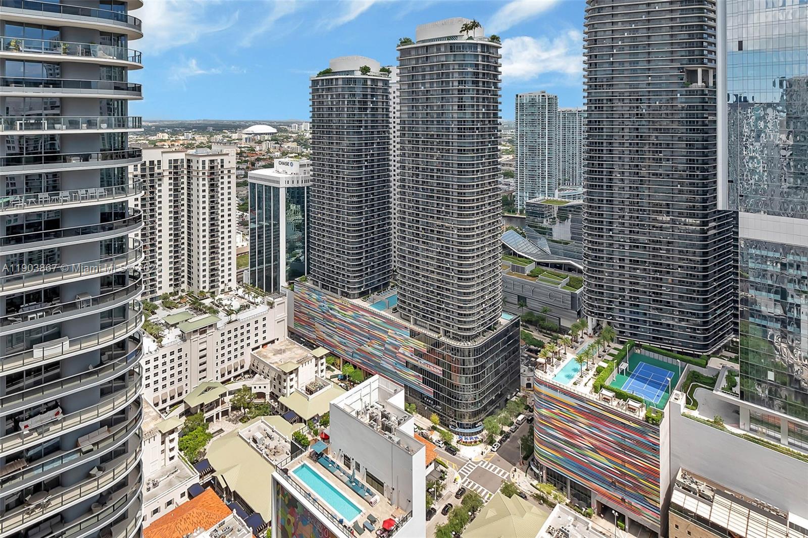 1010 Brickell Avenue, Unit 4309 Miami, FL 33131 - Photo 26 of 30 a view of a city with tall buildings