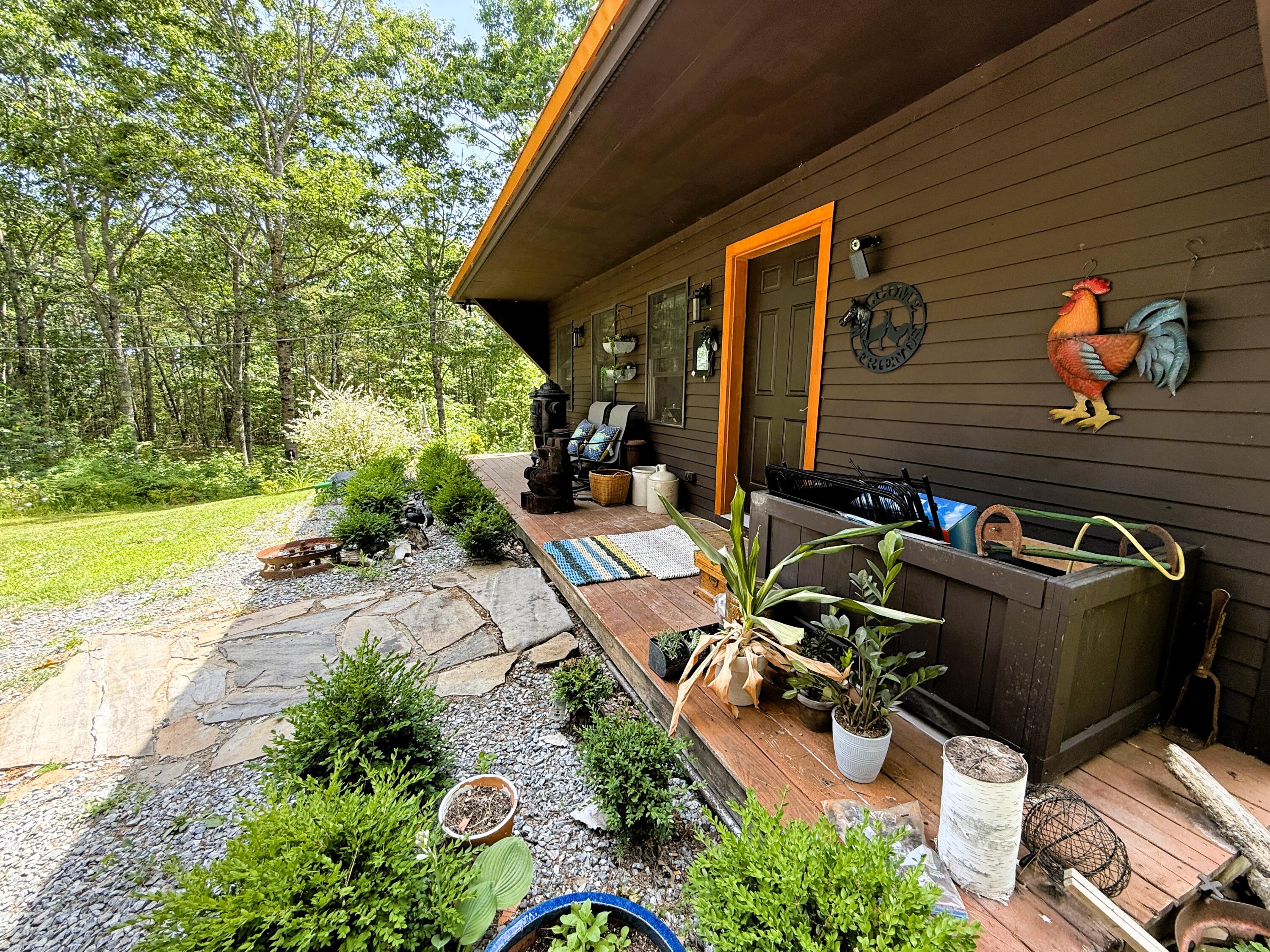 1199 Bunker Hill Road Jefferson, ME 04348 - Photo 1 of 15 Front Porch