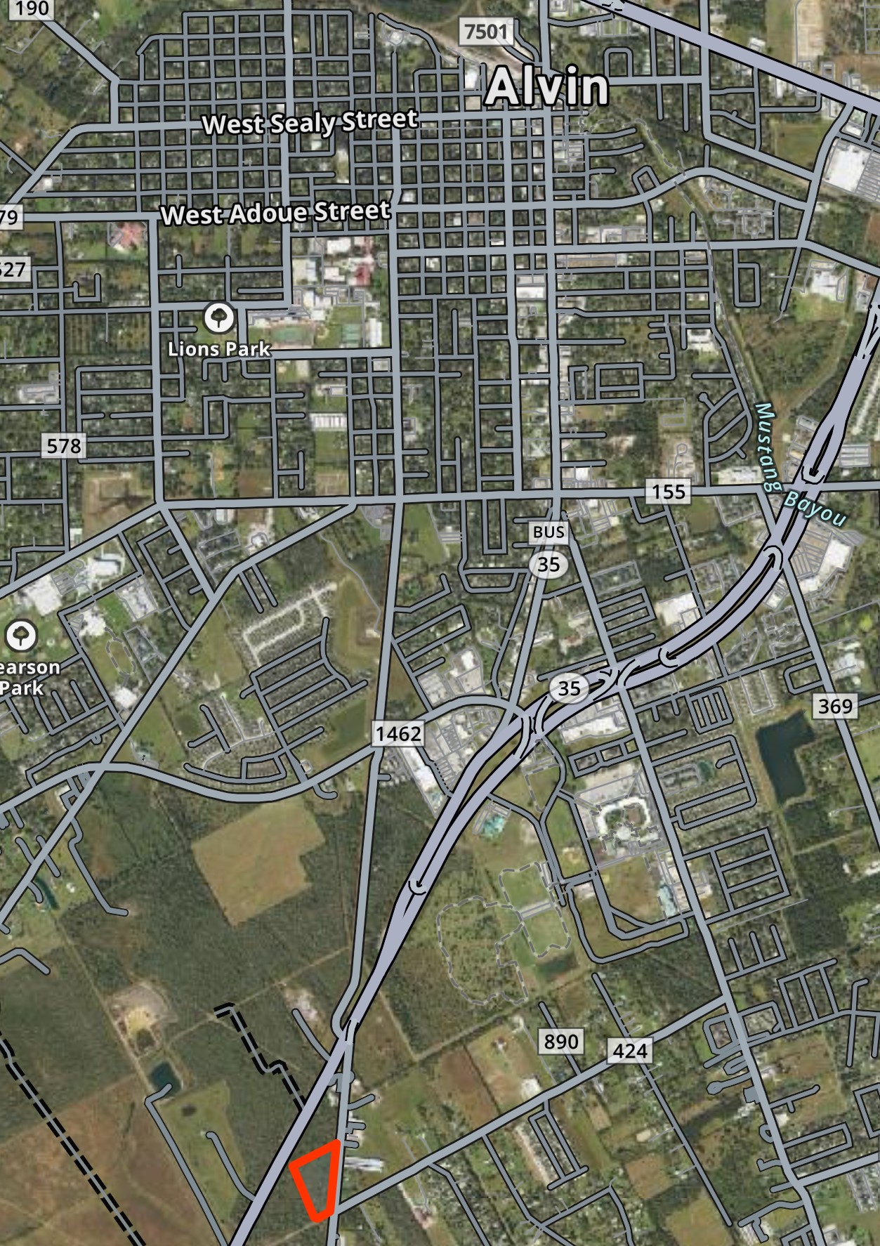 0 Fm 2403 Alvin, TX 77511 - Photo 2 of 7 a bathroom with a shower