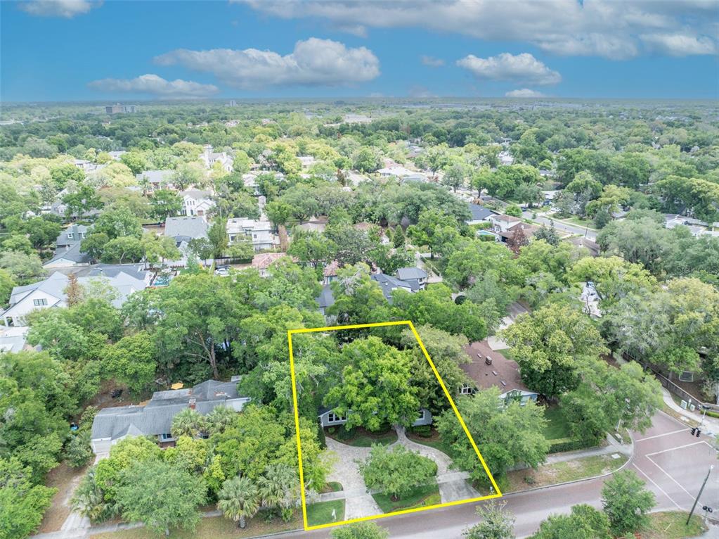 1960 Winter Park Road Winter Park, FL 32789 - Photo 4 of 46 an aerial view of a houses with yard
