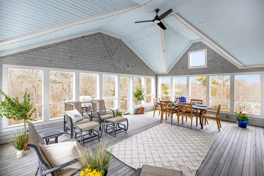 18 Snow Shore Road Orleans, MA 02653 - Photo 21 of 42 a living room with furniture and a wooden floor