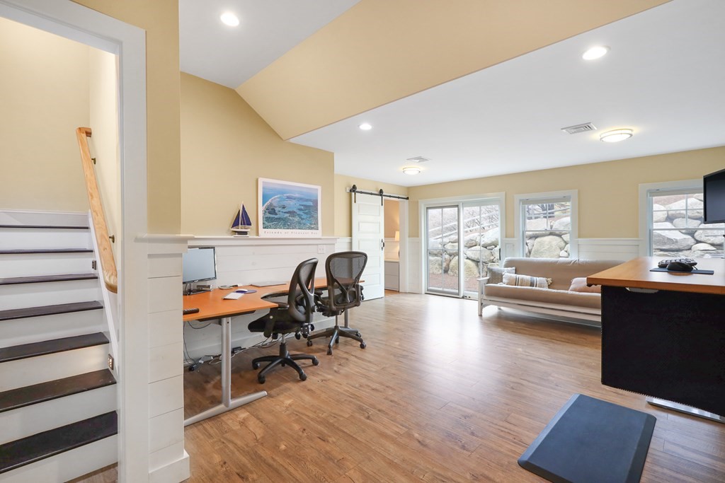 18 Snow Shore Road Orleans, MA 02653 - Photo 35 of 42 a living room with furniture and a wooden floor