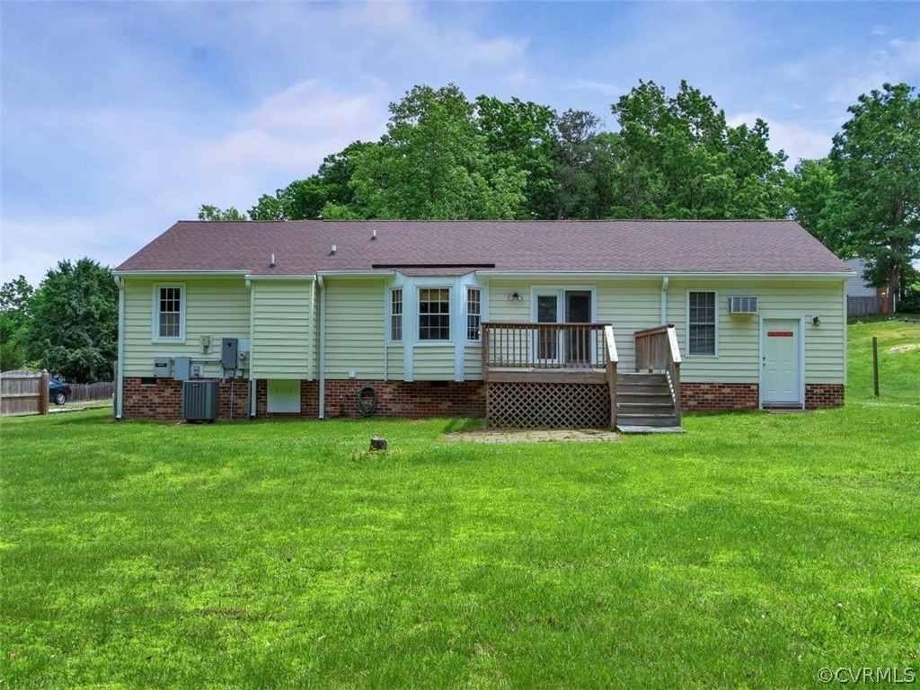11130 Rufford Road Chester, VA 23831 - Photo 21 of 23 a view of a house with a backyard