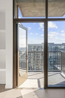 a view of a room from a window