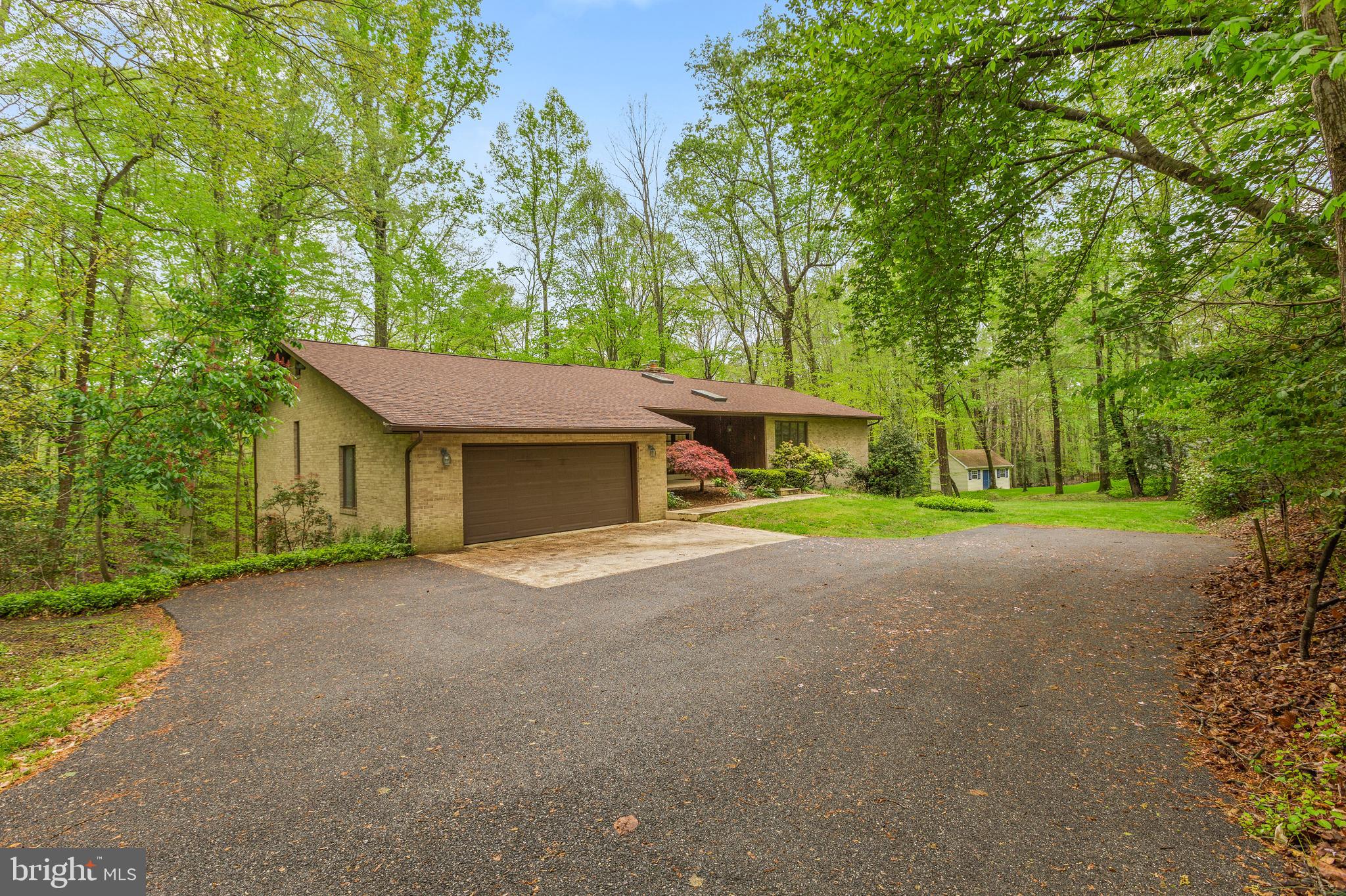3200 Hickory Ridge Road Dunkirk, MD 20754 - Photo 2 of 44 a front view of house with yard and trees