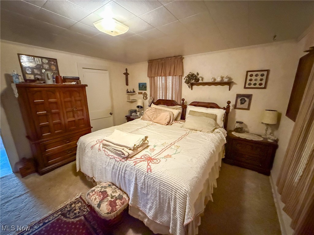 1667 County Road Dillonvale, OH 43917 - Photo 26 of 35 Bedroom featuring carpet floors