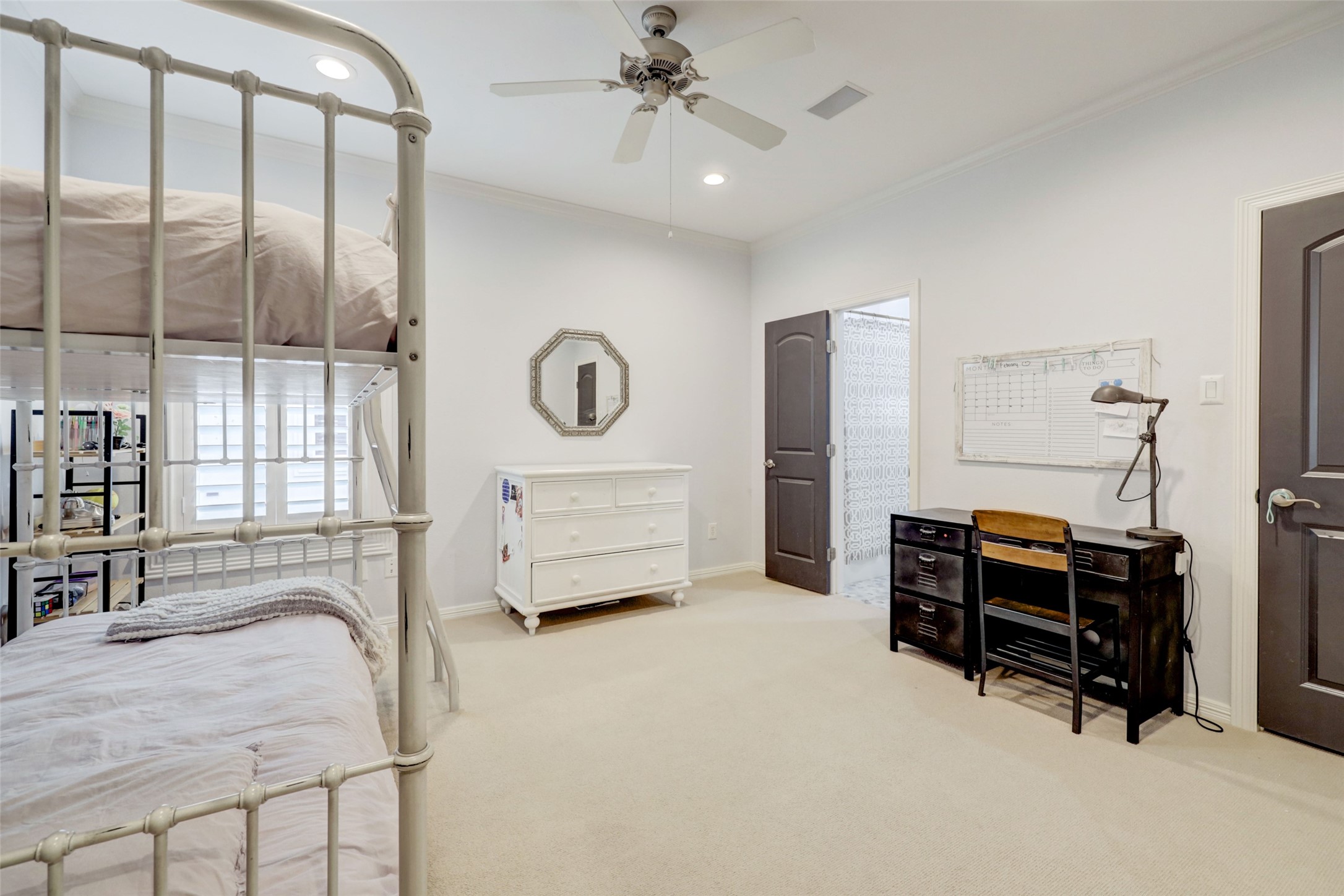 4004 Childress Street Houston, TX 77005 - Photo 30 of 34 a bedroom with furniture and a window