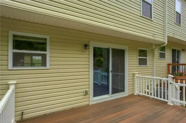 a view of a house with a window