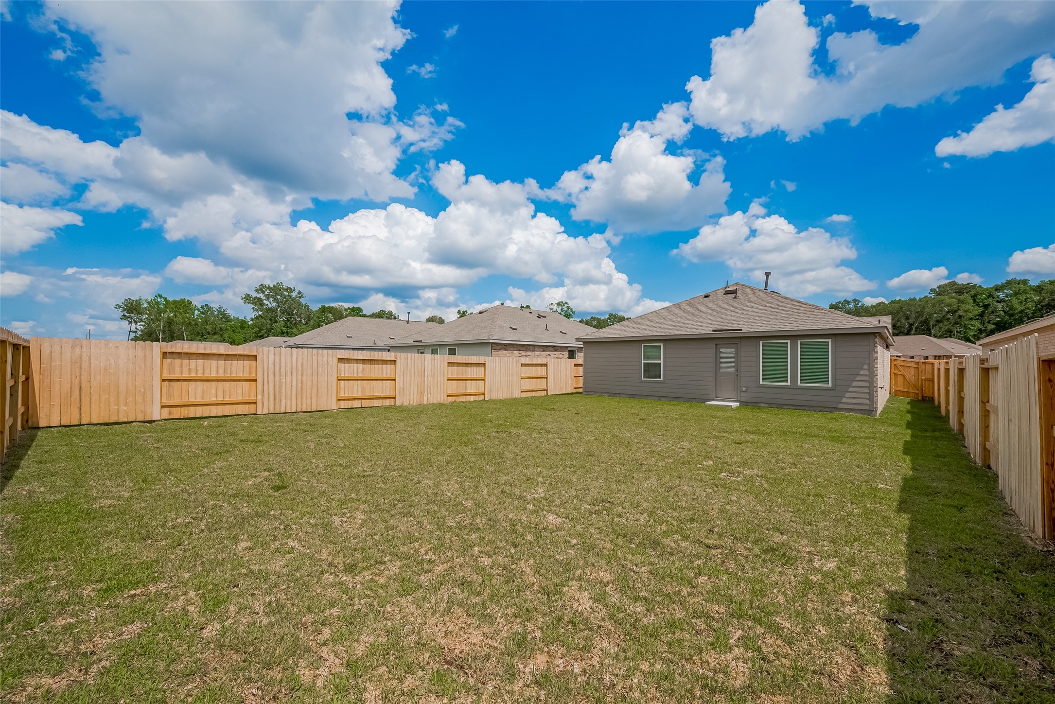 21459 Montecagnano Avenue New Caney, TX 77357 - Photo 26 of 27 a view of a house with a yard