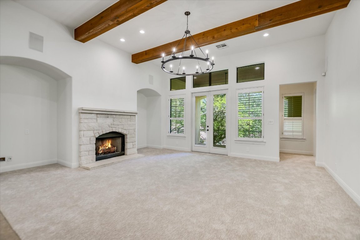 2617 University Club Drive Austin, TX 78732 - Photo 1 of 25 a view of a livingroom with a fireplace