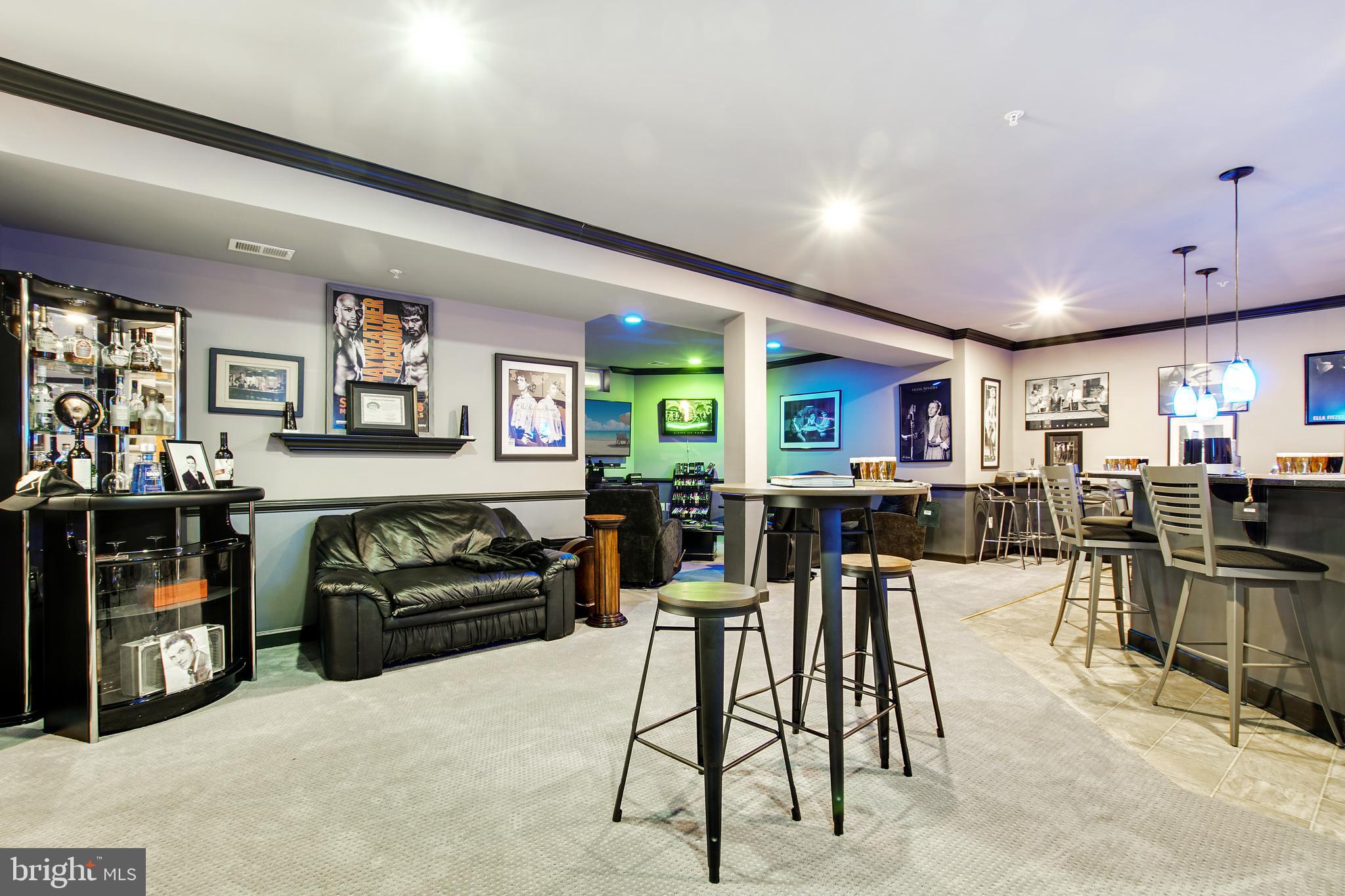 14302 Derby Ridge Road Bowie, MD 20721 - Photo 64 of 85 Lower Level Gaming Area