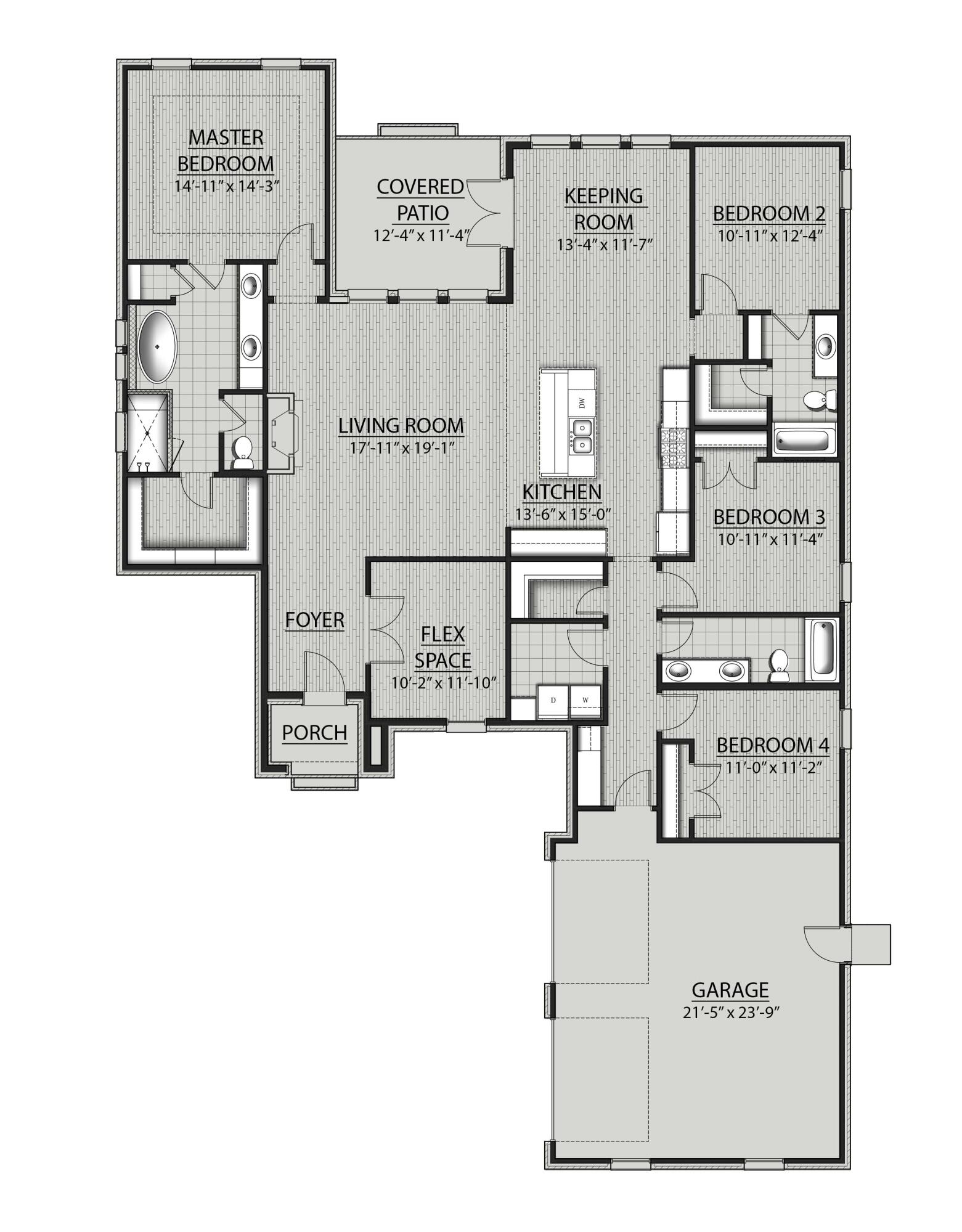 23 West Captain Fritz Way Freeport, FL 32439 - Photo 2 of 2 Cartier AG Floor Plan