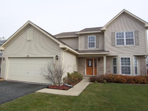 481 Susan Street Romeoville, IL 60446 - Photo 1 of 1 a front view of a house with a yard