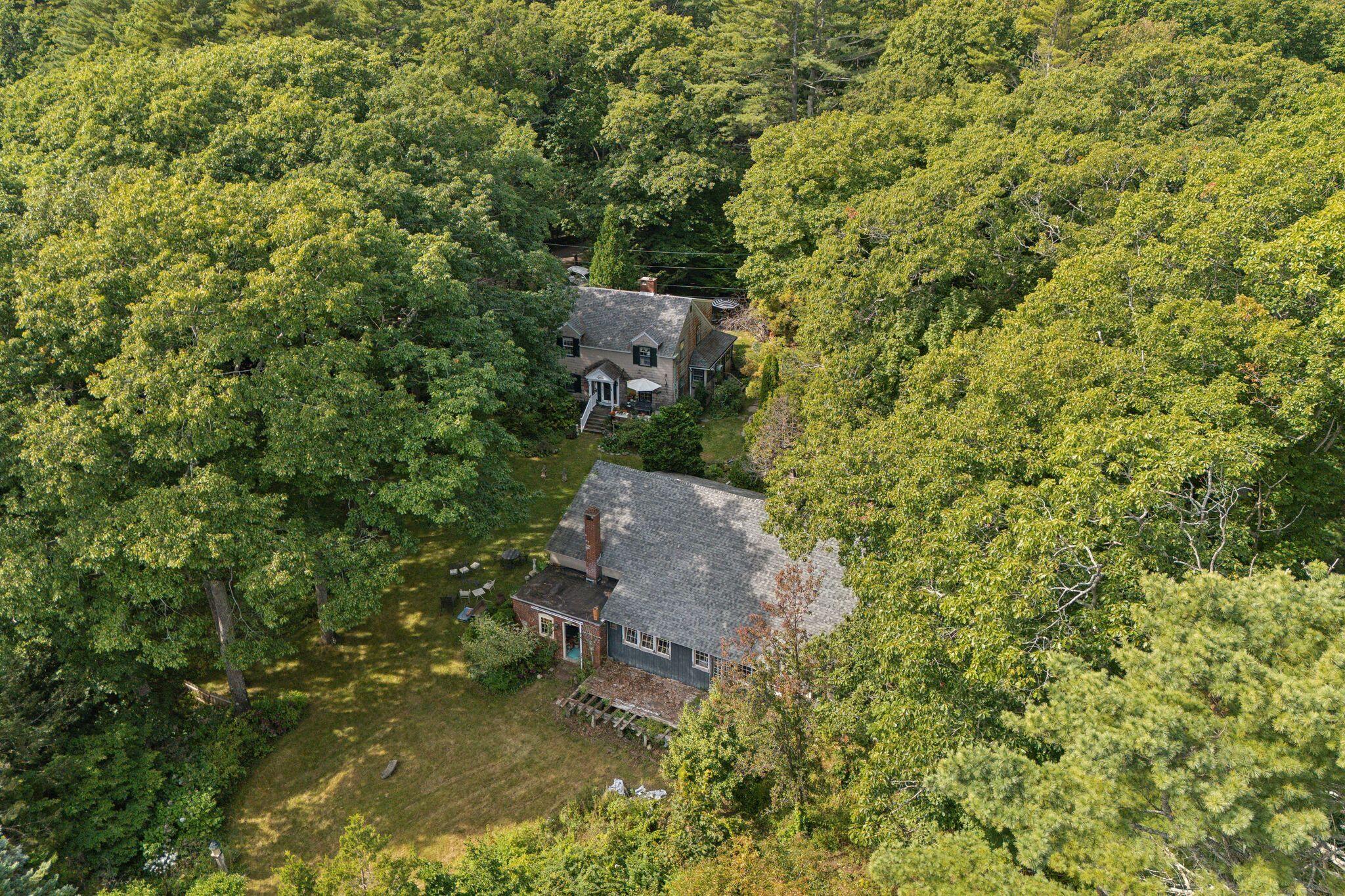 3 Russell Road Cumberland Foreside, ME 04110 - Photo 5 of 14 Drone Exterior