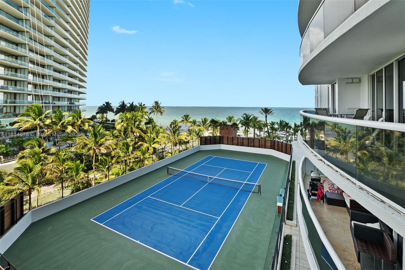 18911 Collins Avenue, Unit 706 Sunny Isles Beach, FL 33160 - Photo 12 of 28 a view of a balcony with an outdoor space