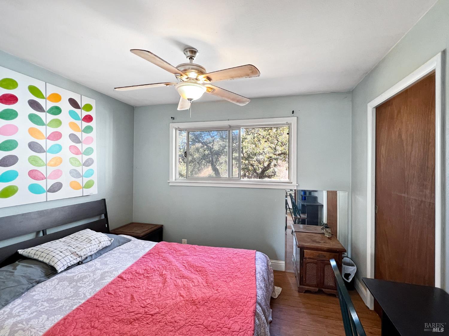 8600 Cave Creek Road Redwood Valley, CA 95470 - Photo 7 of 11 a bedroom with a bed and a window