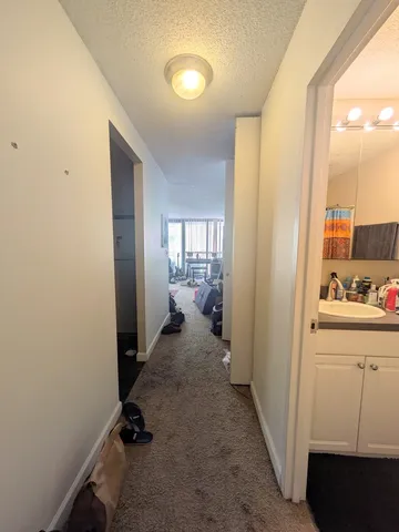 a view of a room with utility area