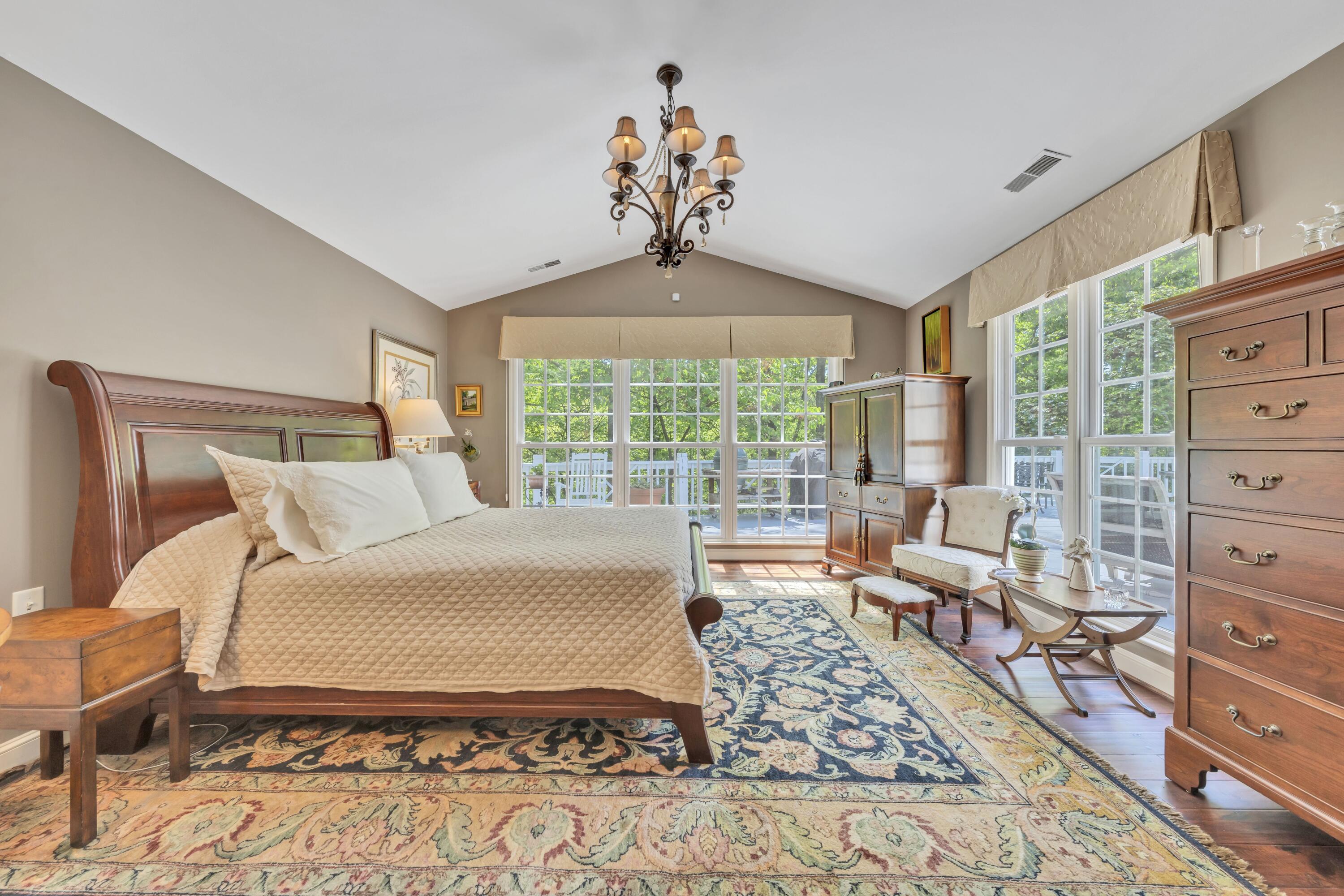 3169 West Ridge Road Southwest Roanoke, VA 24014 - Photo 54 of 75 a bedroom with a bed and a large window