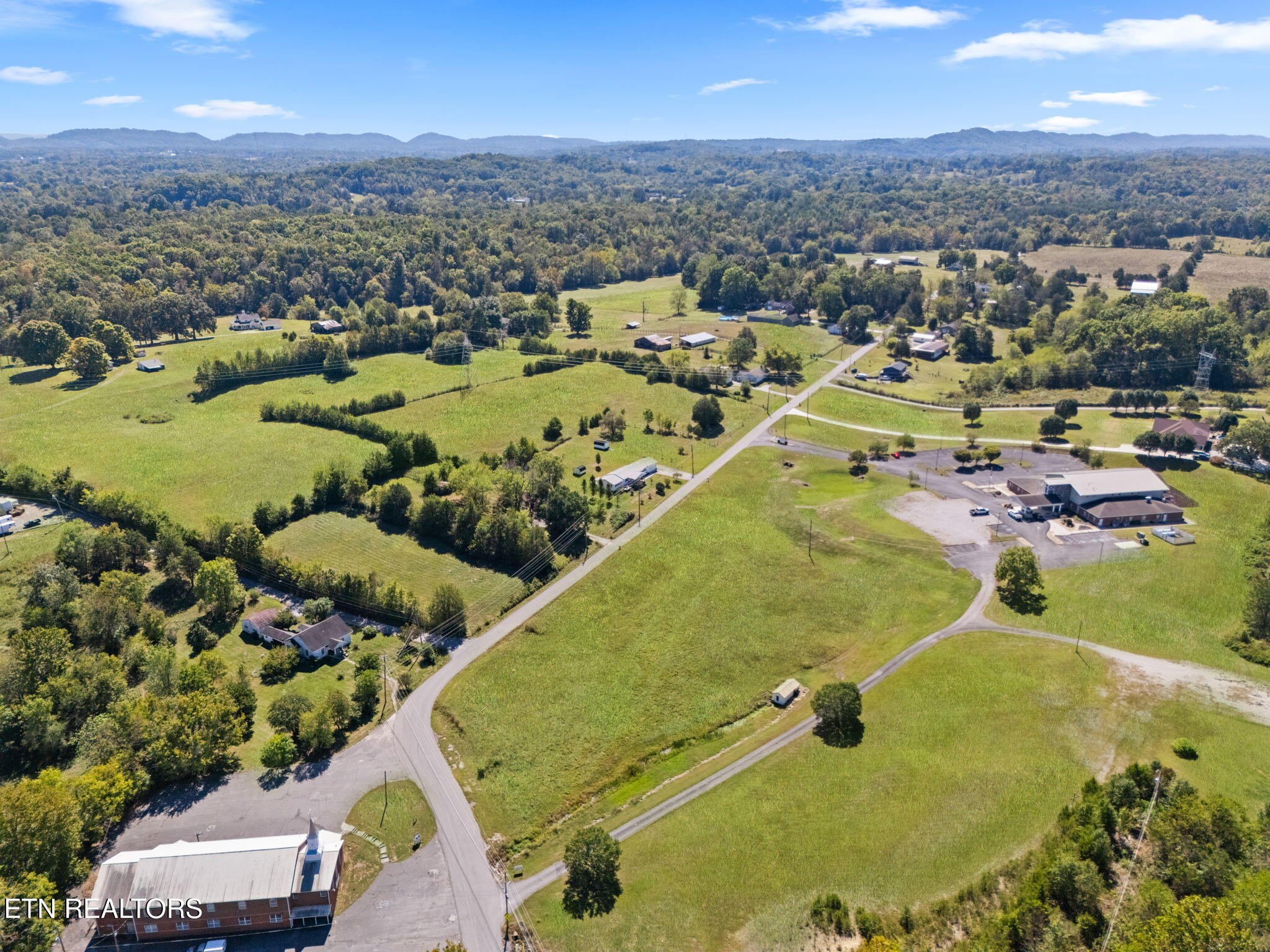 8318 Clapps Chapel Road Corryton, TN 37721 - Photo 47 of 47 Ariel View