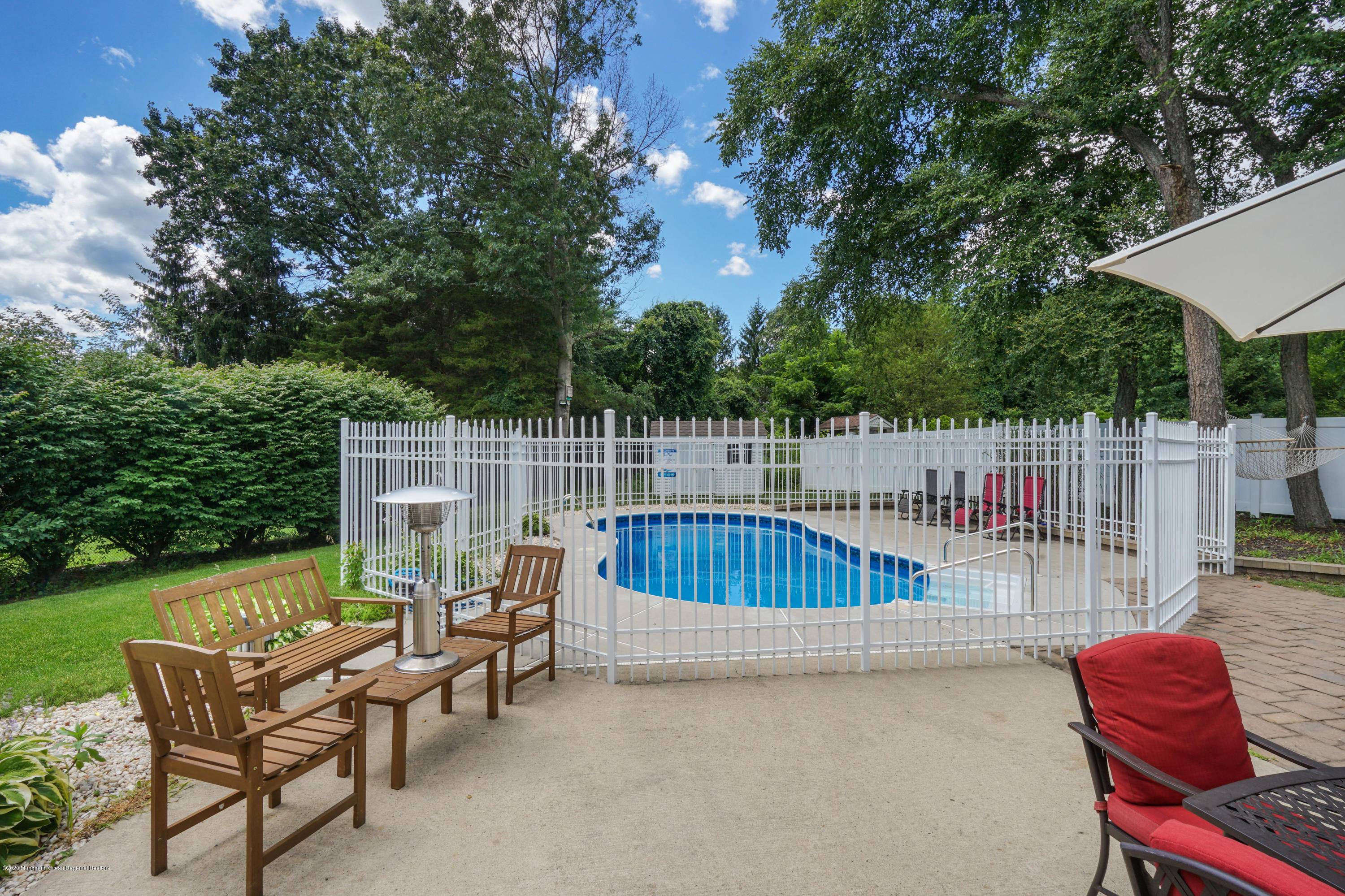 92 Hickory Hill Road Jackson, NJ 08527 - Photo 33 of 43 Fully Fenced in Pool