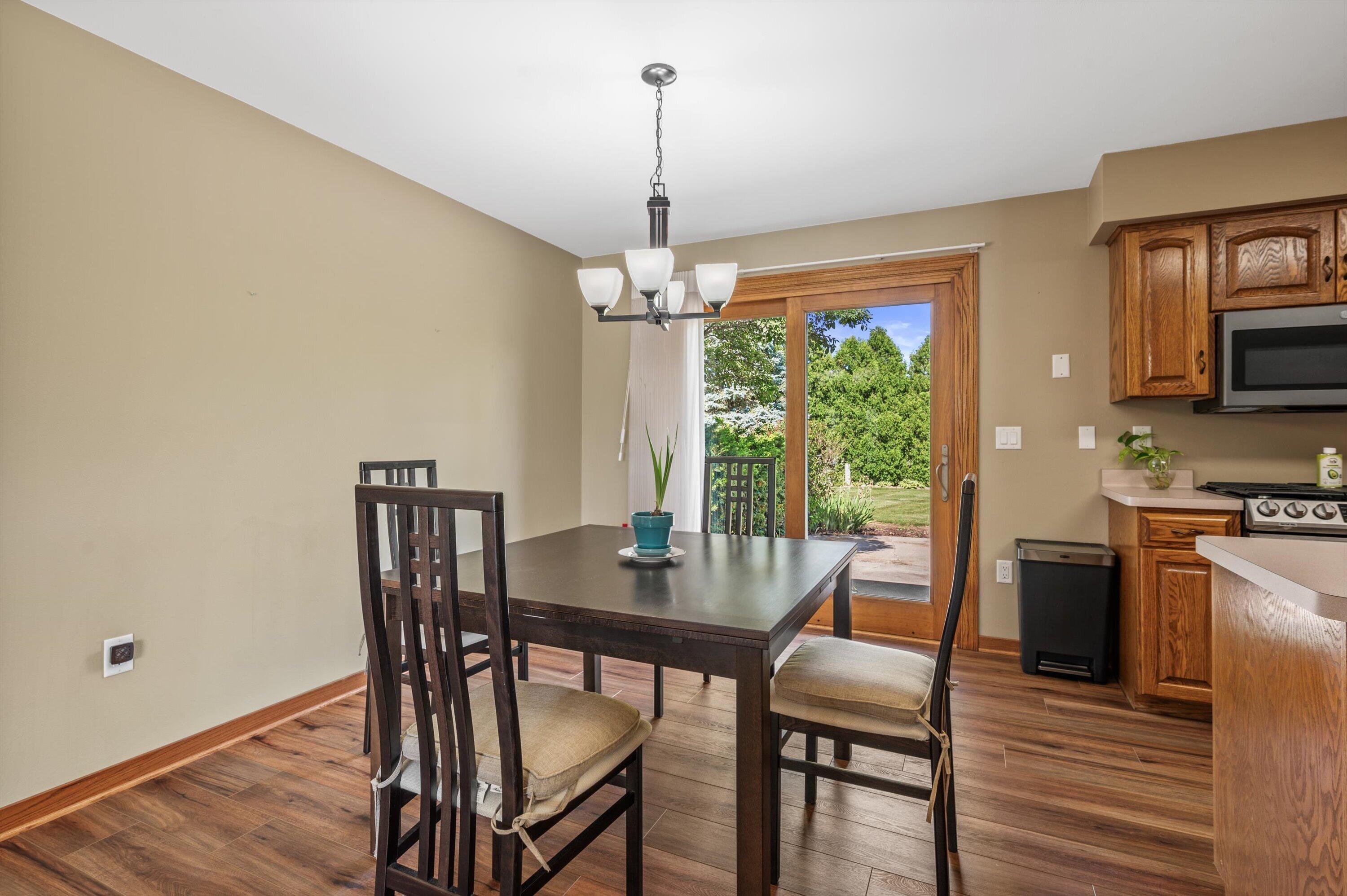 2803 Ridgeline Circle Waukesha, WI 53188 - Photo 6 of 38 Dining Area w/ Patio Doors