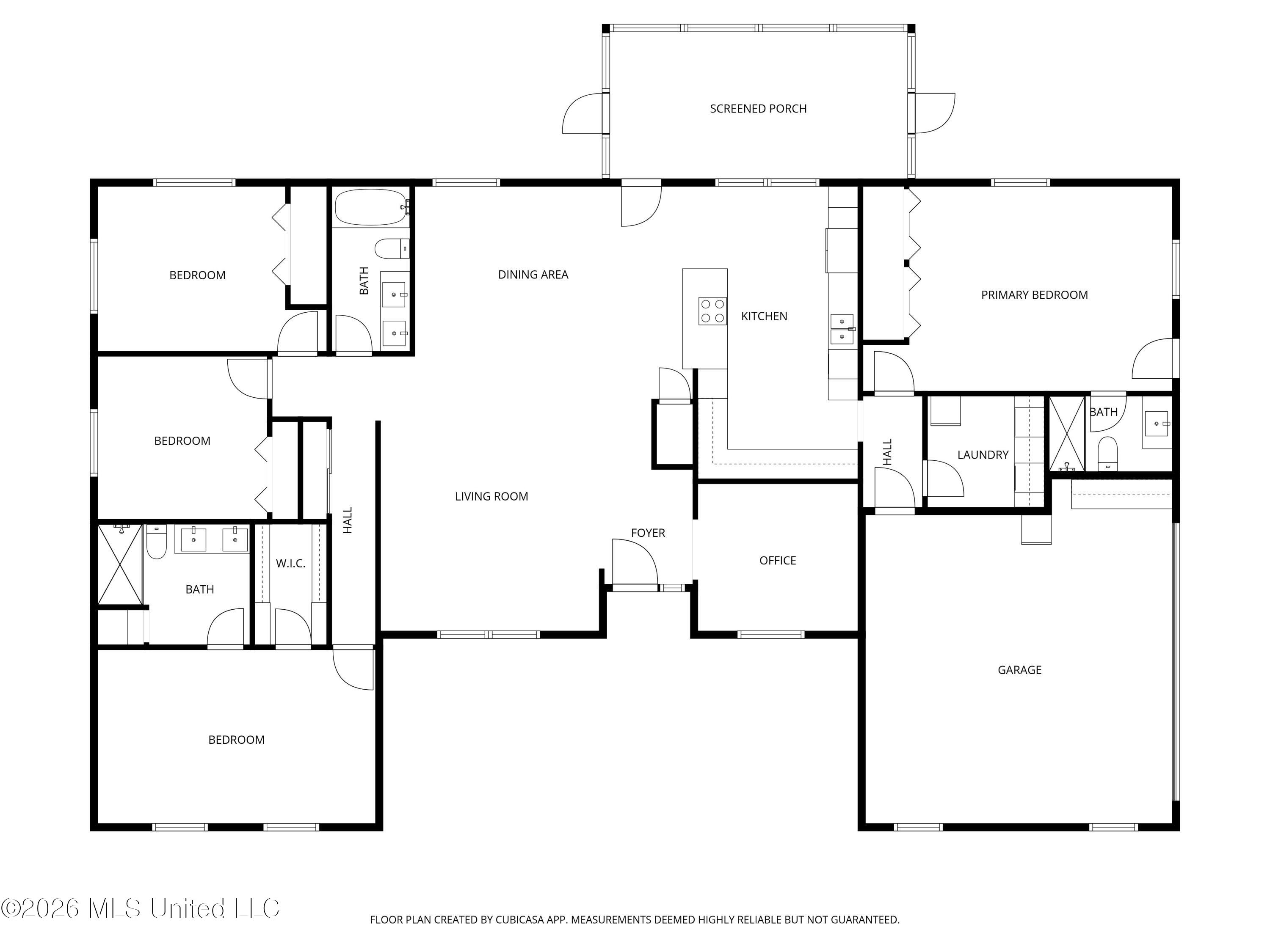 2188 George Walton Drive Biloxi, MS 39531 - Photo 49 of 49 2D Floor Plan for 2188 George Walton Dri