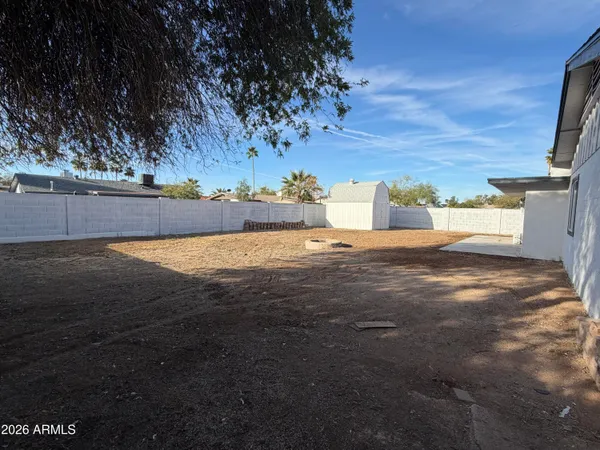 a view of outdoor space and yard