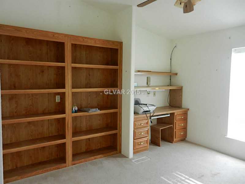 2460 Mesquite Ranch Road Pahrump, NV 89060 - Photo 8 of 11 Property Photo. Office w/ Built in Bookcase and Desk