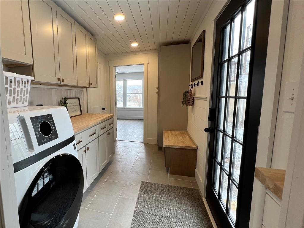 1006 Edgewood Road New Kensington, PA 15068 - Photo 12 of 47 a view of a kitchen washer and dryer