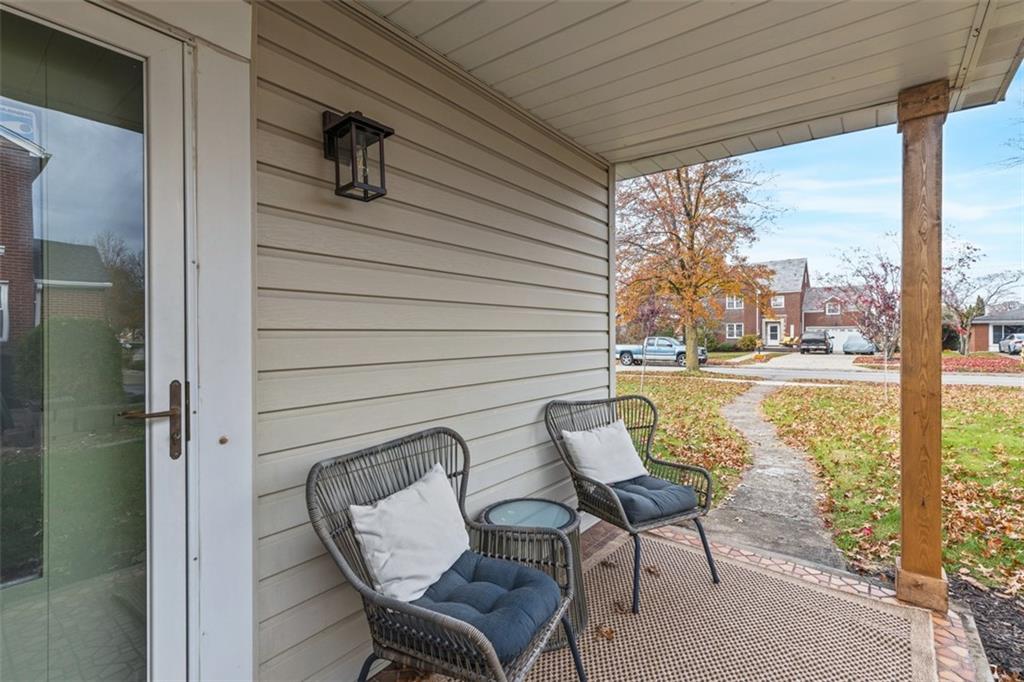 1006 Edgewood Road New Kensington, PA 15068 - Photo 34 of 47 a view of a chair and table in the balcony