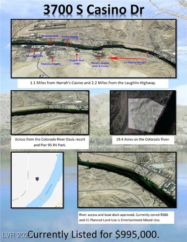 $950,000 | 3700 South Casino Drive, Laughlin, NV 89029