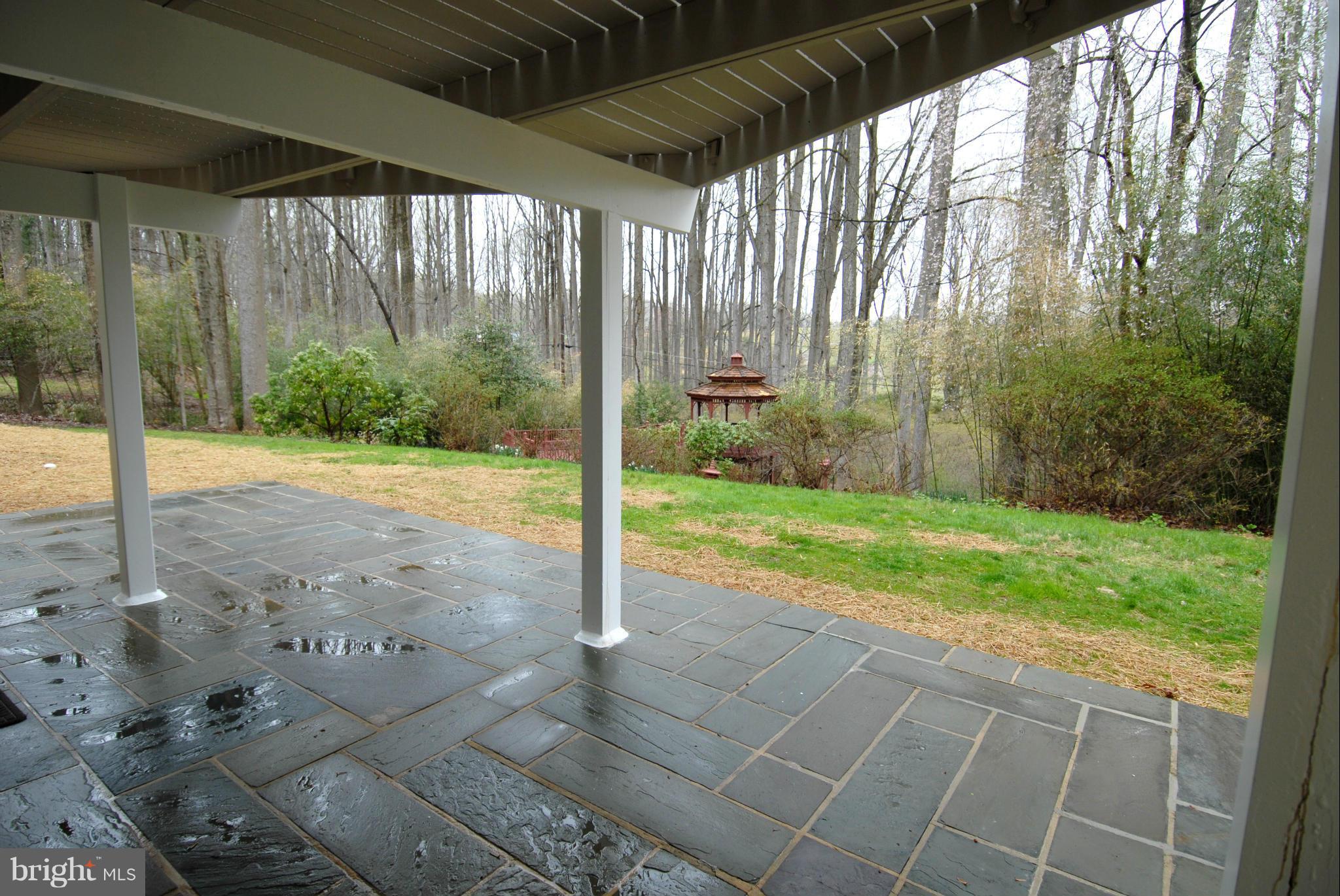 17919 Pond Road Ashton, MD 20861 - Photo 24 of 30 Huge Slate Patio