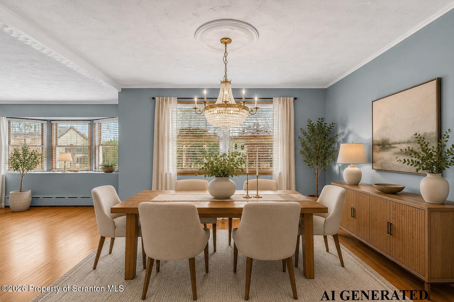 326 Main Street Eynon, PA 18403 - Photo 5 of 42 modern dining room - AI