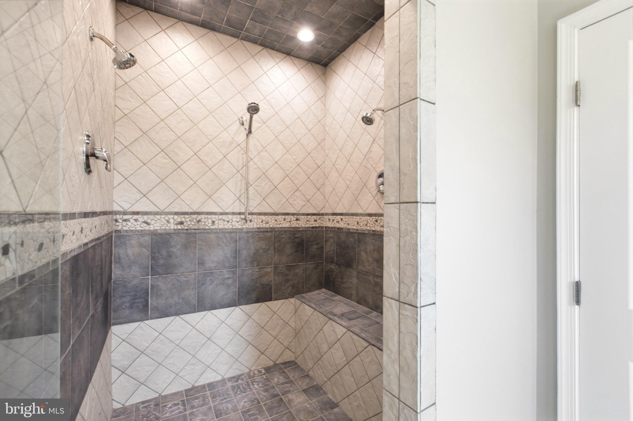 24524 Ruff Ruff Lane Hollywood, MD 20636 - Photo 14 of 41 Main Level Master Bath Shower with 4 shower heads