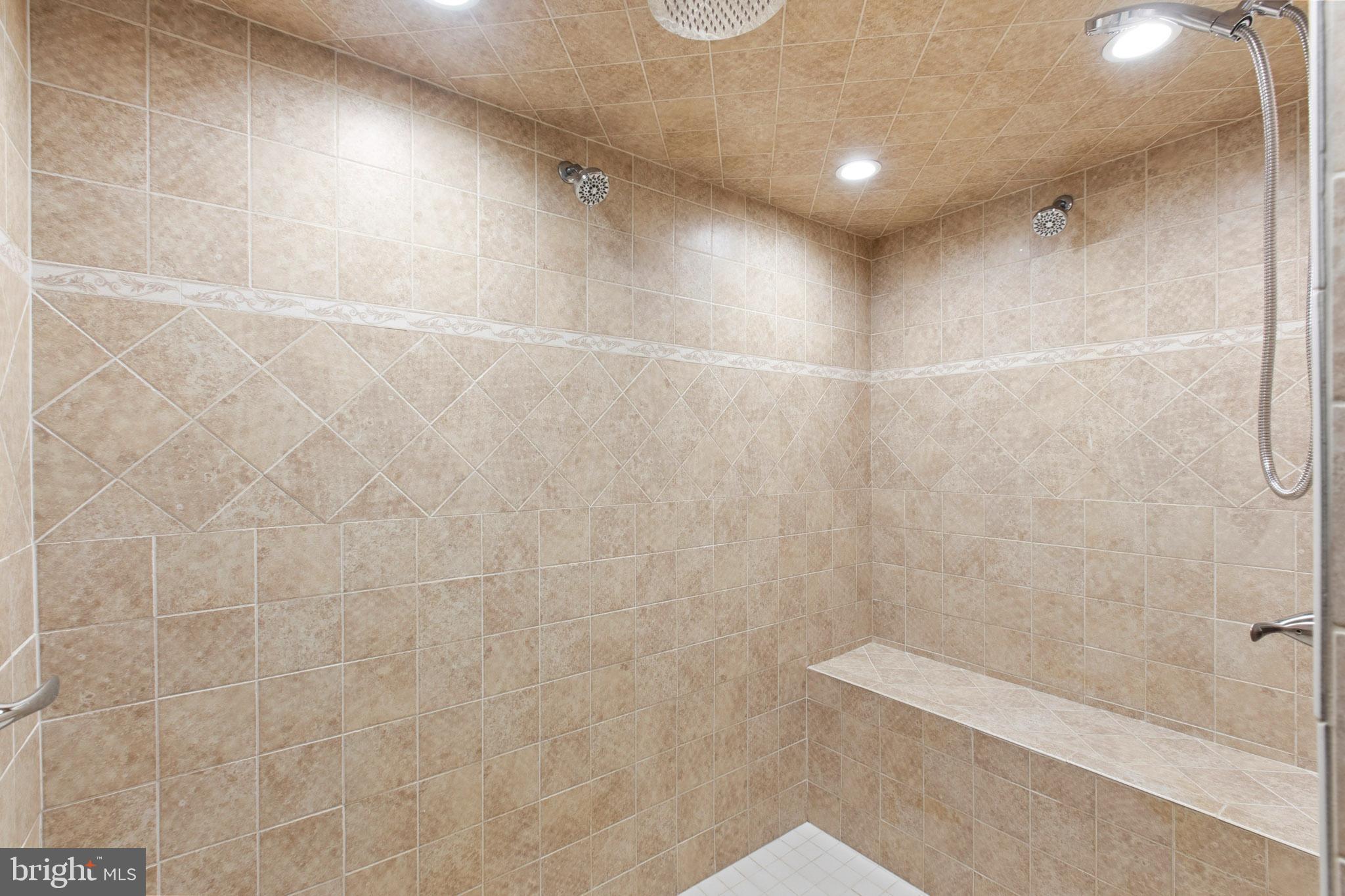 24524 Ruff Ruff Lane Hollywood, MD 20636 - Photo 31 of 41 Downstairs Master Bath Shower with 5 shower heads